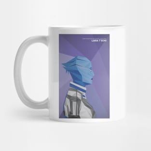 Geometric Liara T'Soni Mug